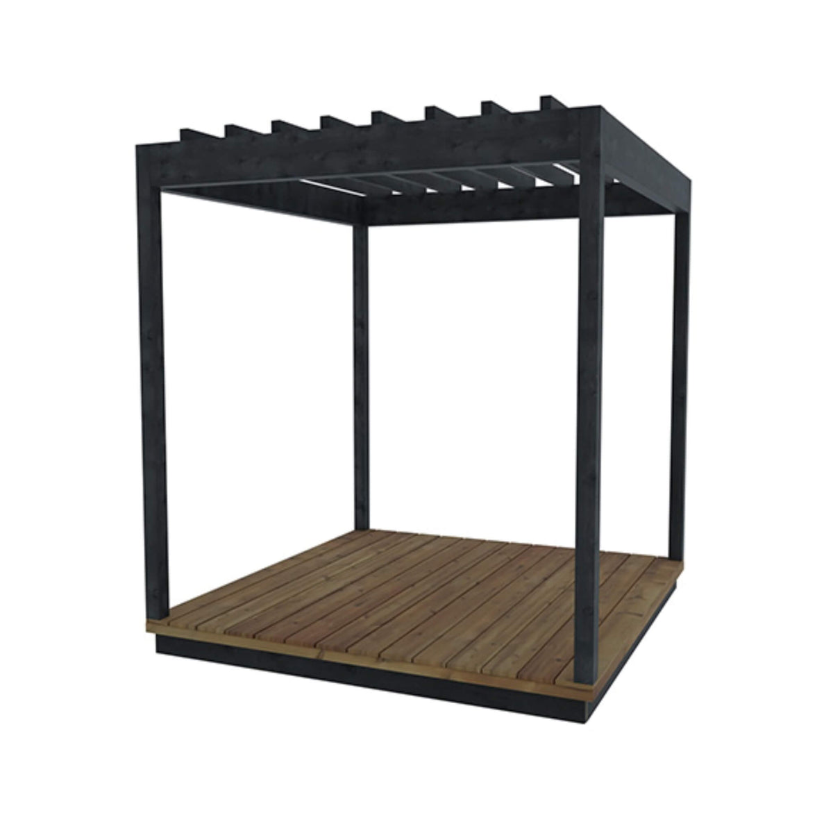 ThermaSol Nordic Misty Wood Pergola (Made-To-Order)