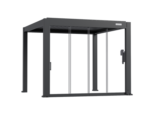 Glass Doors for Gen 1 Pergola (Square handle)