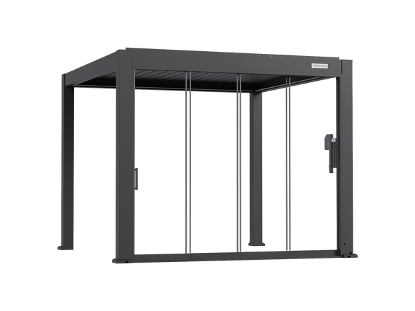Glass Doors for Gen 1 Pergola (Square handle)