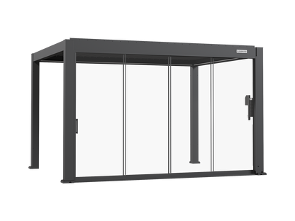 Glass Doors for Gen 1 Pergola (Square handle)