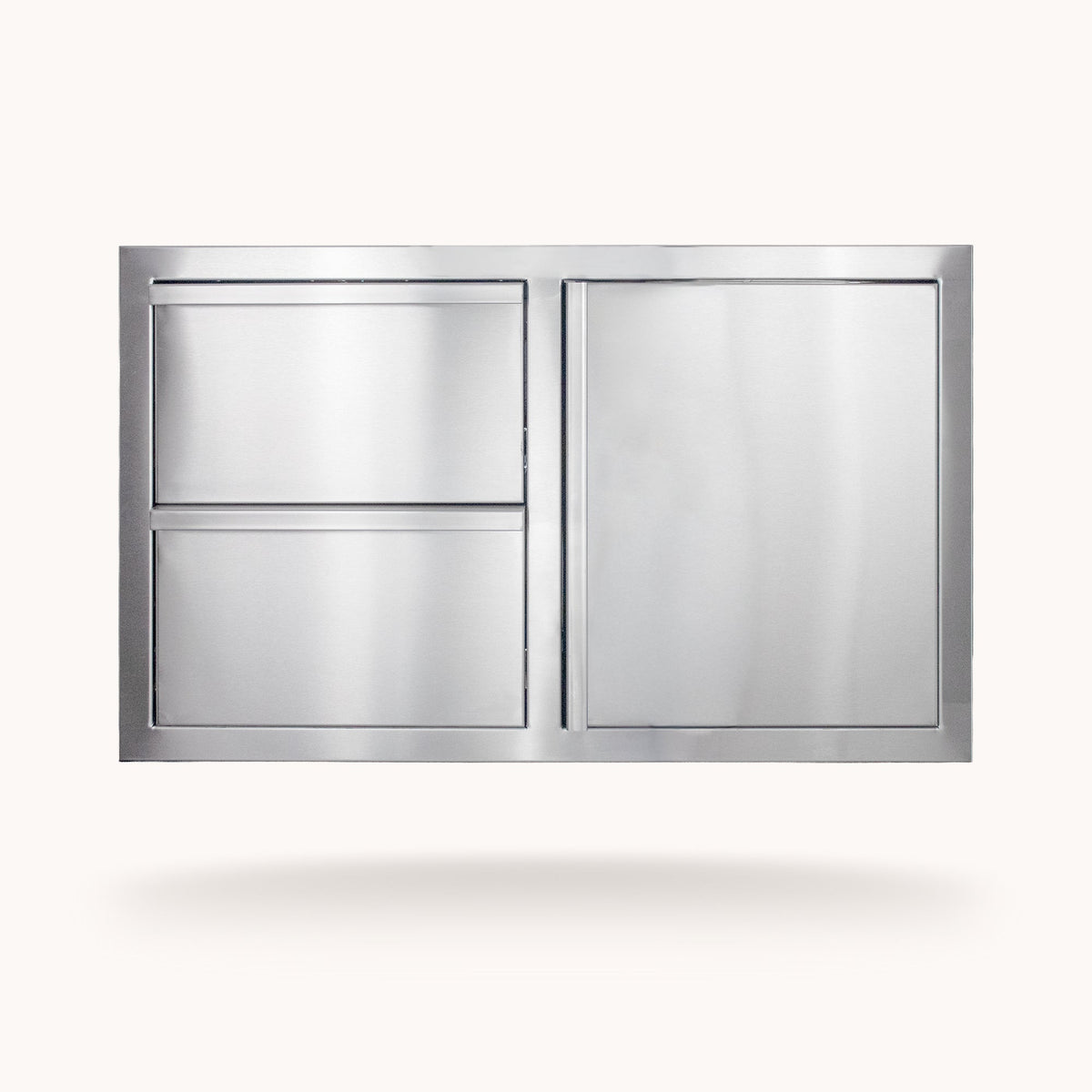 American Made Grills 36-Inch Double Drawer and Access Door Combo - official product image 1