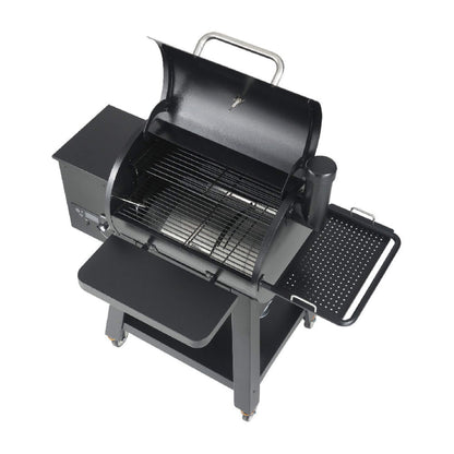 53-Inch Heavy-Duty Portable Wood Pellet BBQ Grill With Cart (SAK93641)