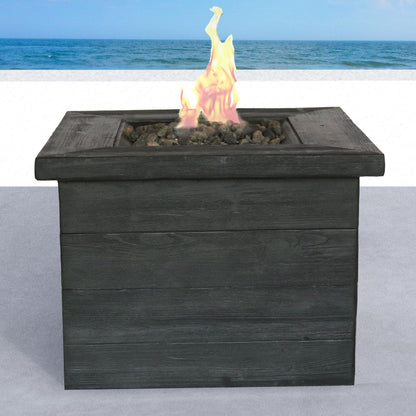 Fiber-Reinforced Concrete Gas Fire Pit Table – 32"