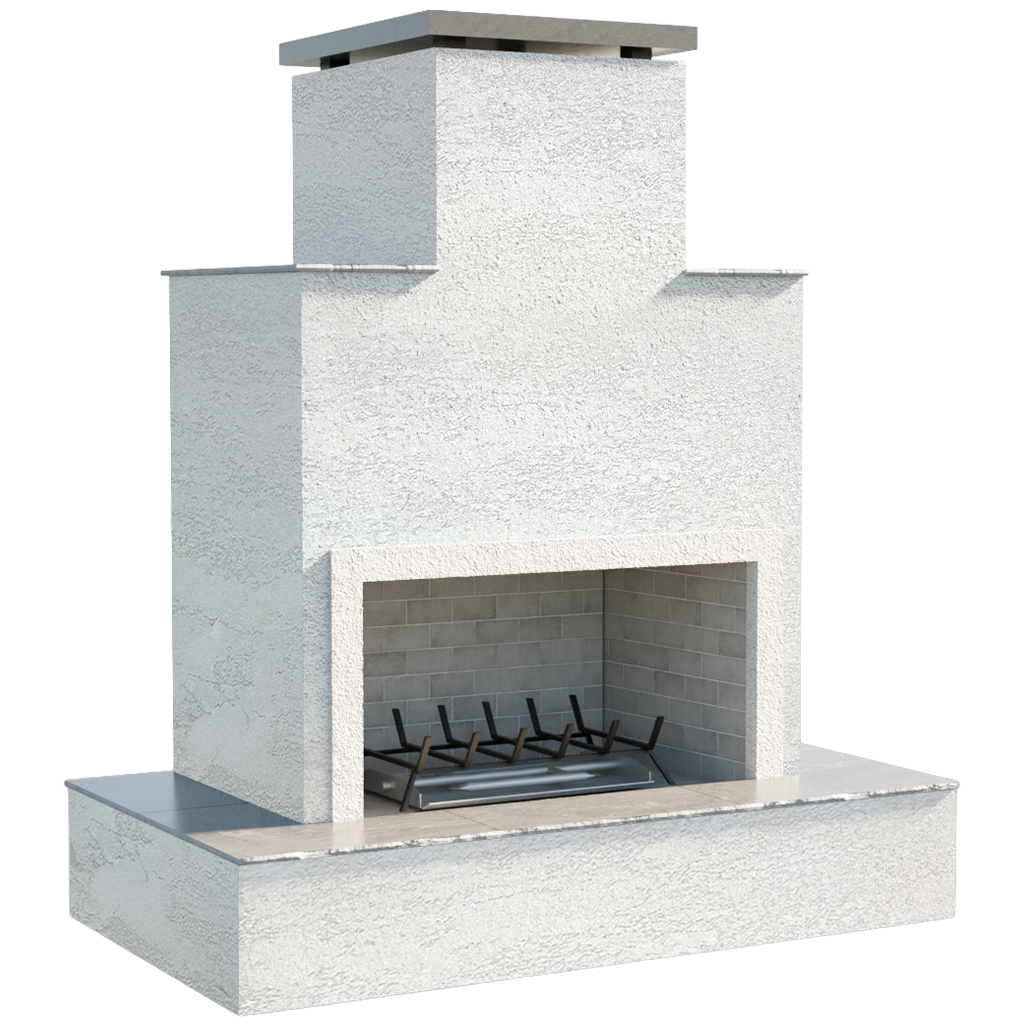 Cal Flame Tahiti Outdoor Fireplace 72" — Manufacturer model photo
