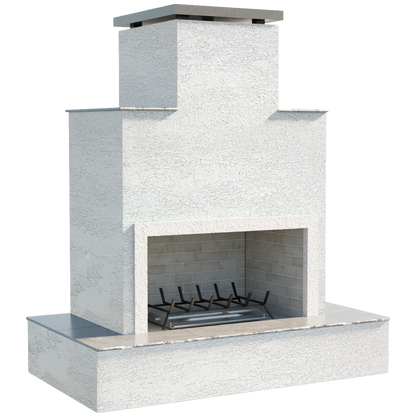 Cal Flame Tahiti Outdoor Fireplace 72" — Manufacturer model photo
