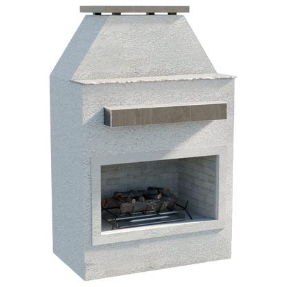 Cal Flame Laredo Outdoor Fireplace – 46" — Manufacturer model photo