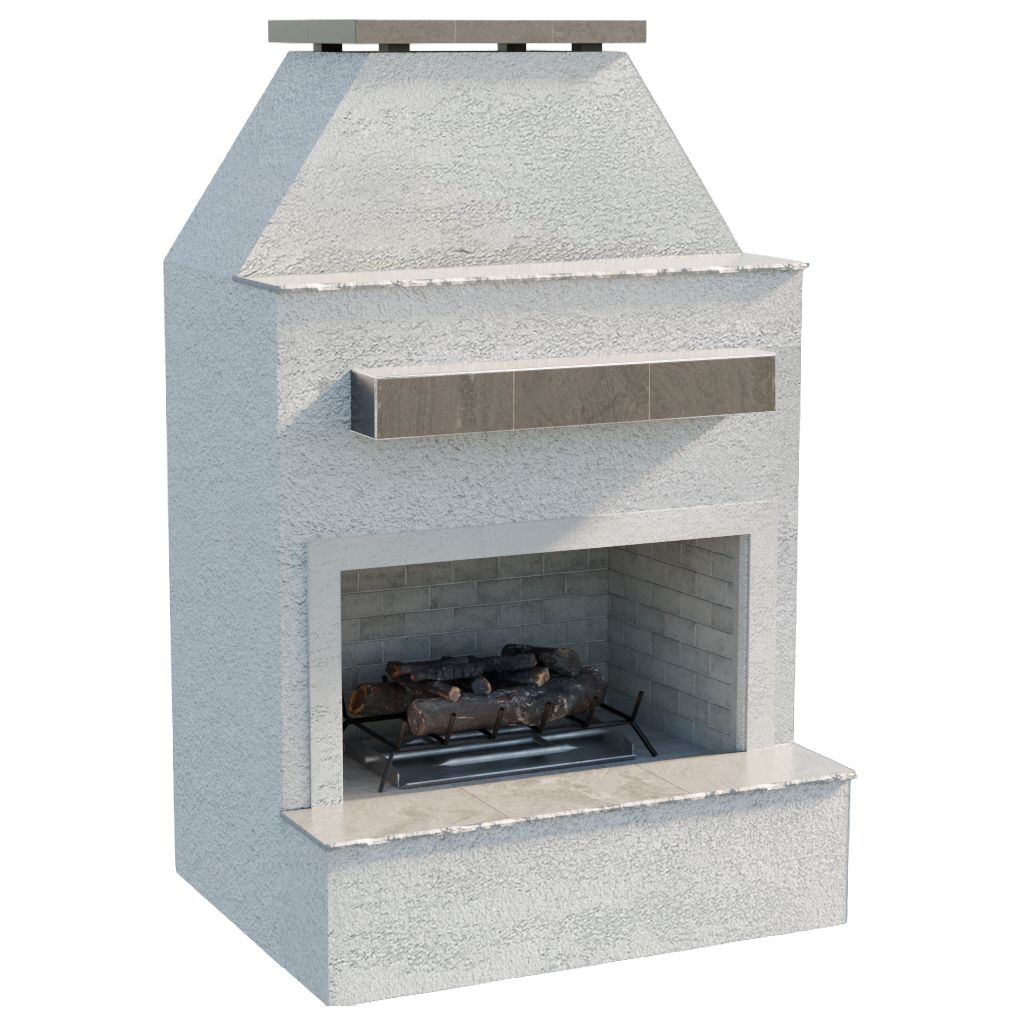 Cal Flame Durango Outdoor Fireplace – 48" — Manufacturer model photo