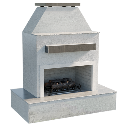 Cal Flame Key West Outdoor Fireplace – 72" — Manufacturer model photo