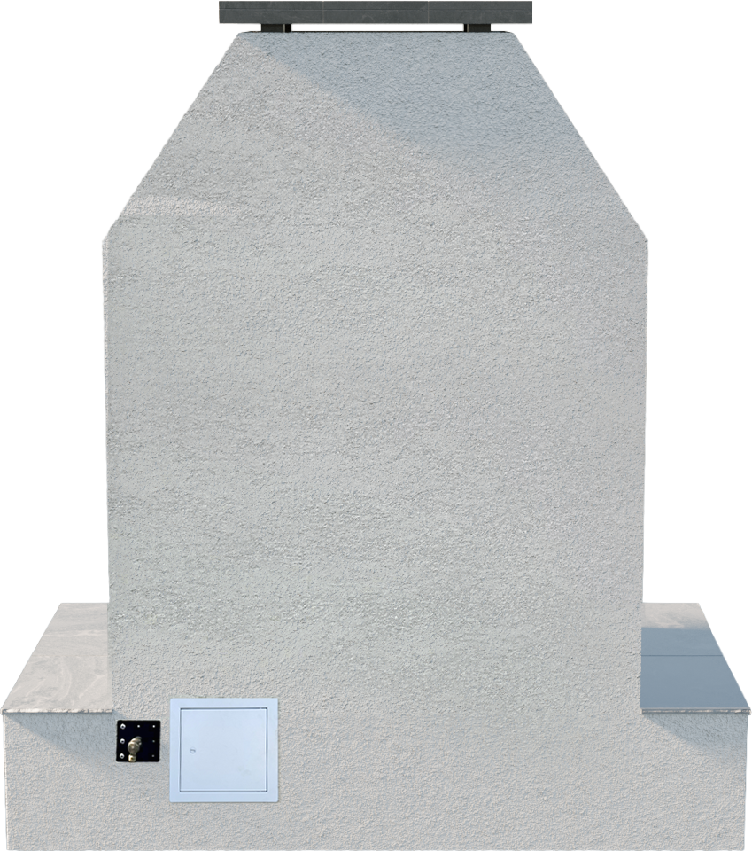 Cal Flame Key West Outdoor Fireplace – 72"