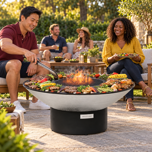 Arteflame XXL Platinum Edition Round BBQ Grill - 40"