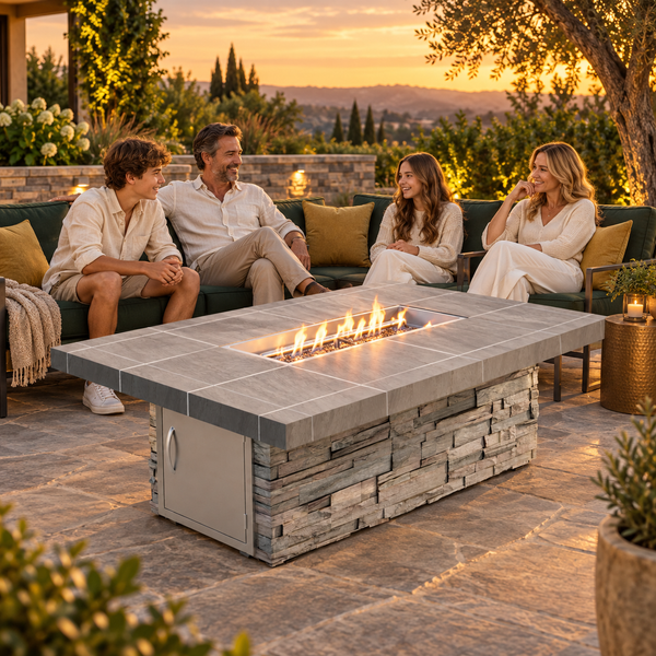 Cal Flame Mojave Fire Pit - 48" × 72"