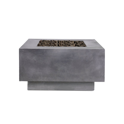 Crete Design Cubo Square Concrete Fire Bowl – Various Sizes and Colors