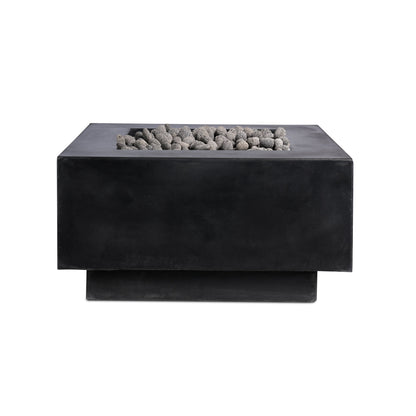Crete Design Cubo Square Concrete Fire Bowl – Various Sizes and Colors