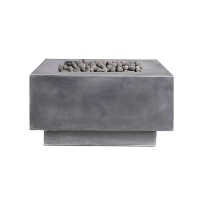 Crete Design Cubo Square Concrete Fire Bowl – Various Sizes and Colors