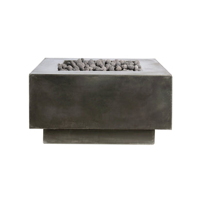 Crete Design Cubo Square Concrete Fire Bowl – Various Sizes and Colors