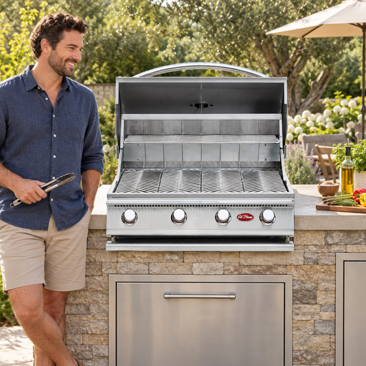 Cal Flame G4 4-Burner Built-In Grill - 31.75"