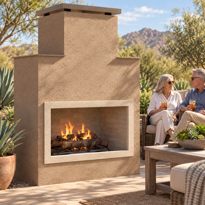 Cal Flame Indio Outdoor Fireplace - 46"