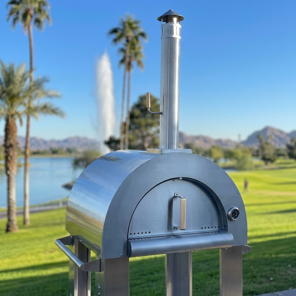KoKoMo Premium Dual Fuel Outdoor Pizza Oven - 32"