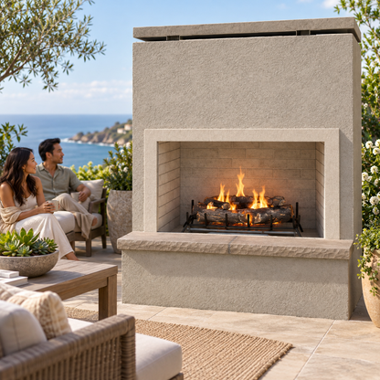 Cal Flame Monterey Outdoor Fireplace - 48"