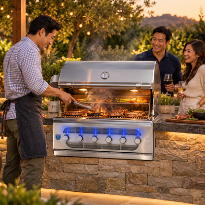 American Made Grills Muscle Built-In Grill