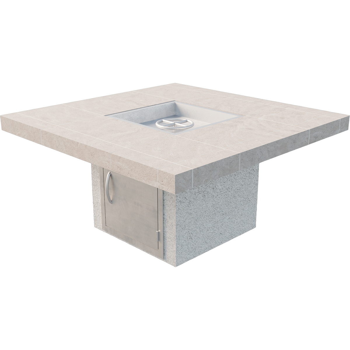 Cal Flame Sedona Fire Pit – 48"×48" — Manufacturer model photo