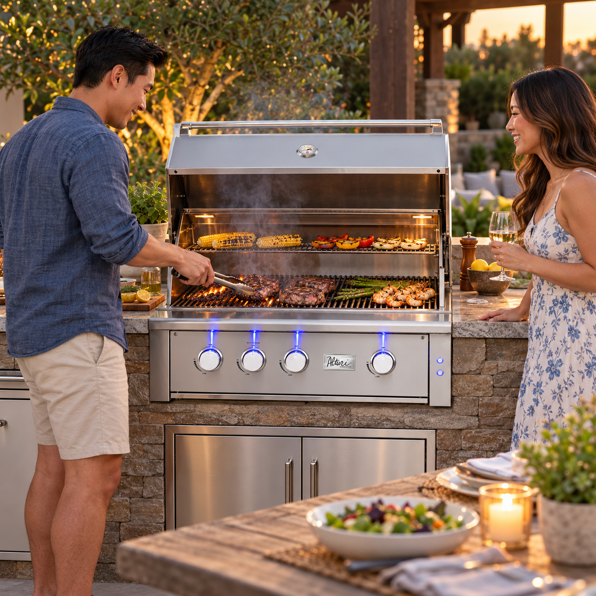 American Made Grills Alturi Built-In Grill