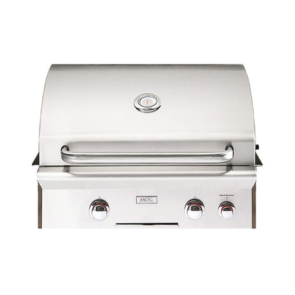 American Outdoor Grill L-Series 24-Inch 2-Burner Built-In Natural Gas Grill W/ Rotisserie Kit [24NBL] (SAK81425)