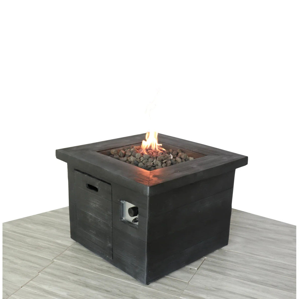 Fiber-Reinforced Concrete Propane Fire Pit Table – 32"