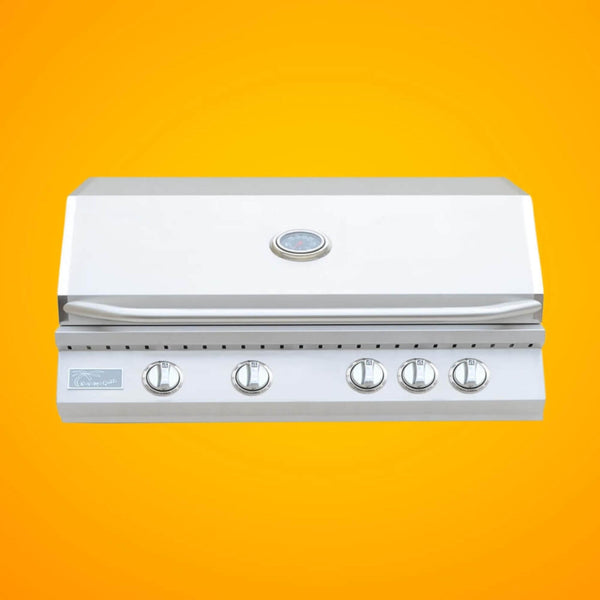 KoKoMo Grills 32-Inch Heavy Duty 60K BTU LP/NG 4 Burner Built-In Stainless Steel Gas Grill (SAK25317)