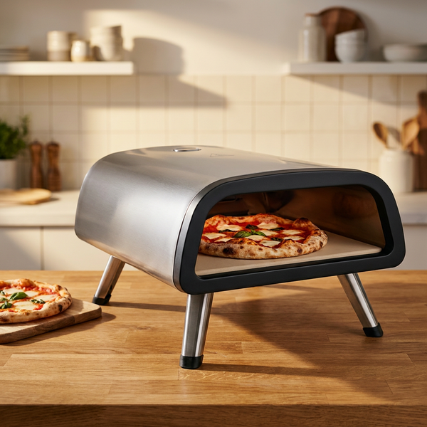 Electric Pizza Oven Countertop Pizza Maker for Pizza Indoor & Outdoor — Studio Shot