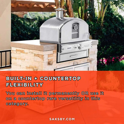 Summerset Outdoor Built-In Countertop Gas Pizza Oven [SS-OVBI] (SAK73182)