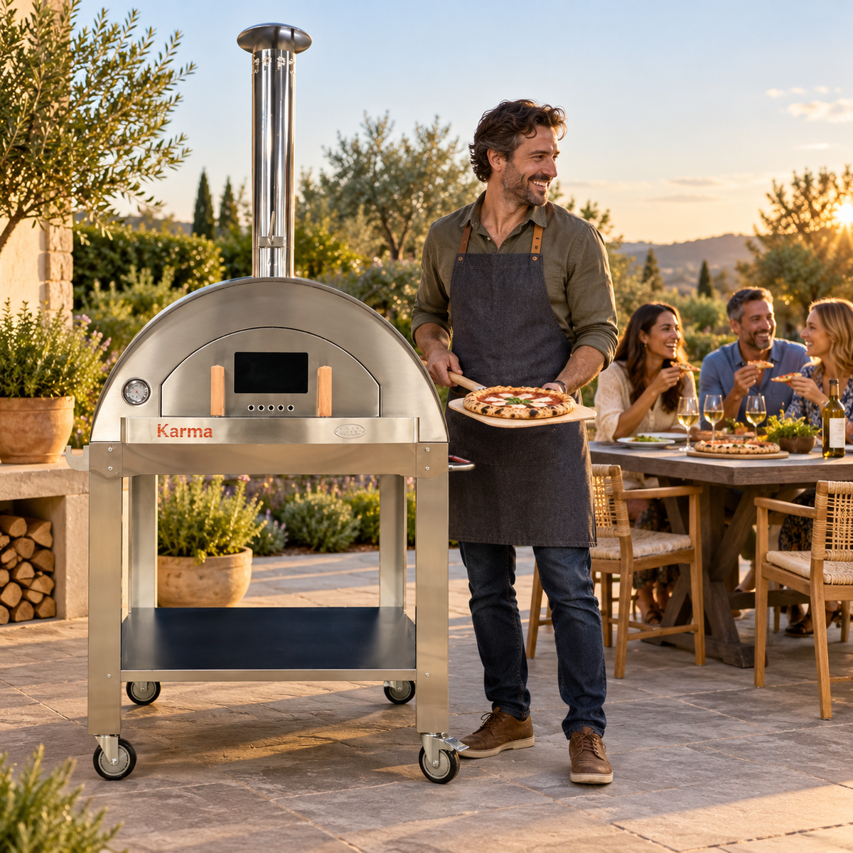 WPPO Karma Professional Wood-Fired Oven - 42"